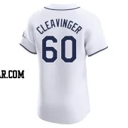 Garrett Cleavinger Men's Tampa Bay Rays White Elite Home Jersey