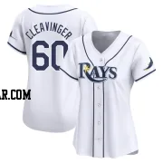 Garrett Cleavinger Women's Tampa Bay Rays White Limited Home Jersey