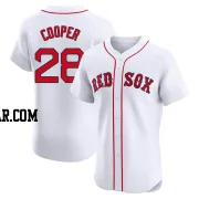 Garrett Cooper Men's Boston Red Sox White Elite Home Jersey