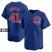 Garrett Cooper Men's Chicago Cubs Royal Limited Alternate Jersey