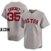 Garrett Crochet Men's Boston Red Sox Gray Limited Away Jersey