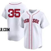 Garrett Crochet Men's Boston Red Sox White Limited 2nd Home Jersey