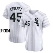 Garrett Crochet Men's Chicago White Sox White Elite Home Jersey