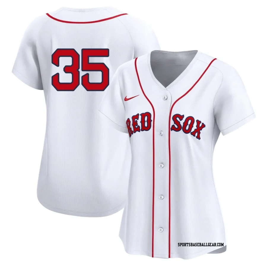 Garrett Crochet Women's Boston Red Sox White Limited 2nd Home Jersey