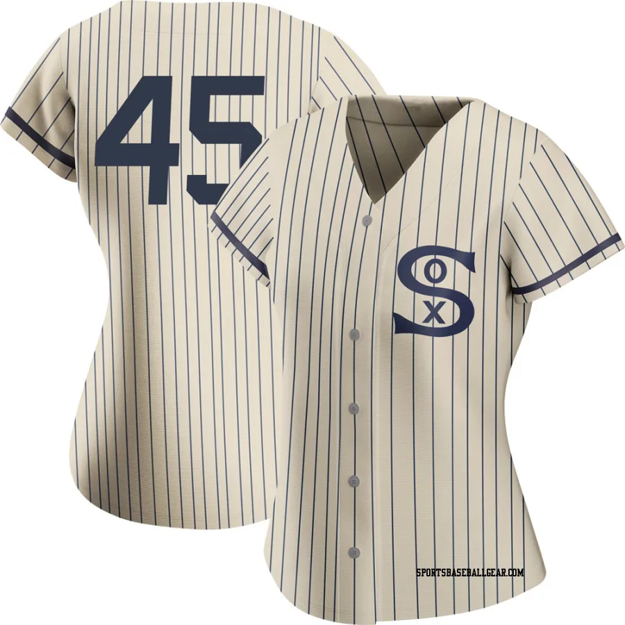 Garrett Crochet Women's Chicago White Sox Cream Replica 2021 Field of Dreams Jersey