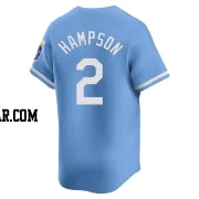 Garrett Hampson Men's Kansas City Royals Light Blue Limited Alternate Jersey