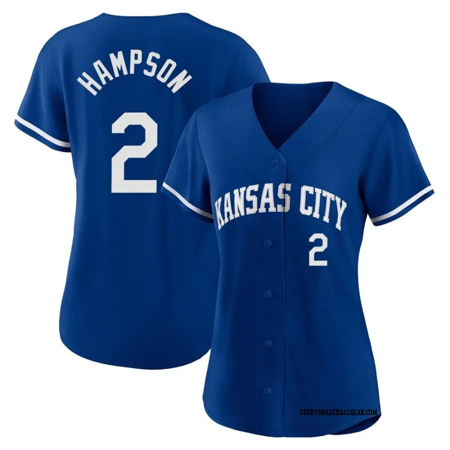 Garrett Hampson Youth Kansas City Royals Royal Replica 2022 Alternate Jersey