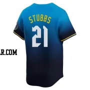 Garrett Stubbs Men's Philadelphia Phillies Blue Limited 2024 City Connect Jersey