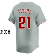 Garrett Stubbs Men's Philadelphia Phillies Gray Limited Away Jersey