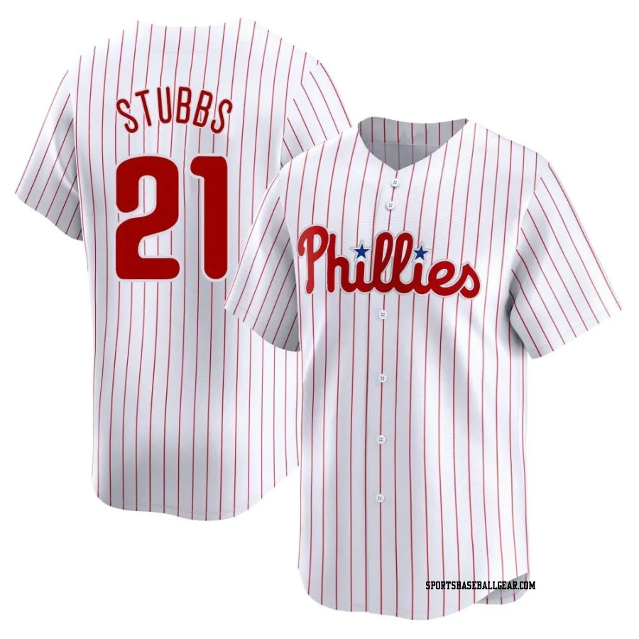 Garrett Stubbs Youth Philadelphia Phillies White Limited Home Jersey