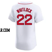 Garrett Whitlock Men's Boston Red Sox White Elite Home Jersey