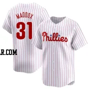 Garry Maddox Men's Philadelphia Phillies White Limited Home Jersey