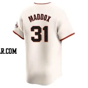 Garry Maddox Men's San Francisco Giants Cream Elite Home Jersey