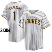 Garry Templeton Men's San Diego Padres White Replica 2024 World Tour Seoul Series Home Jersey