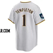 Garry Templeton Men's San Diego Padres White Replica 2024 World Tour Seoul Series Home Jersey