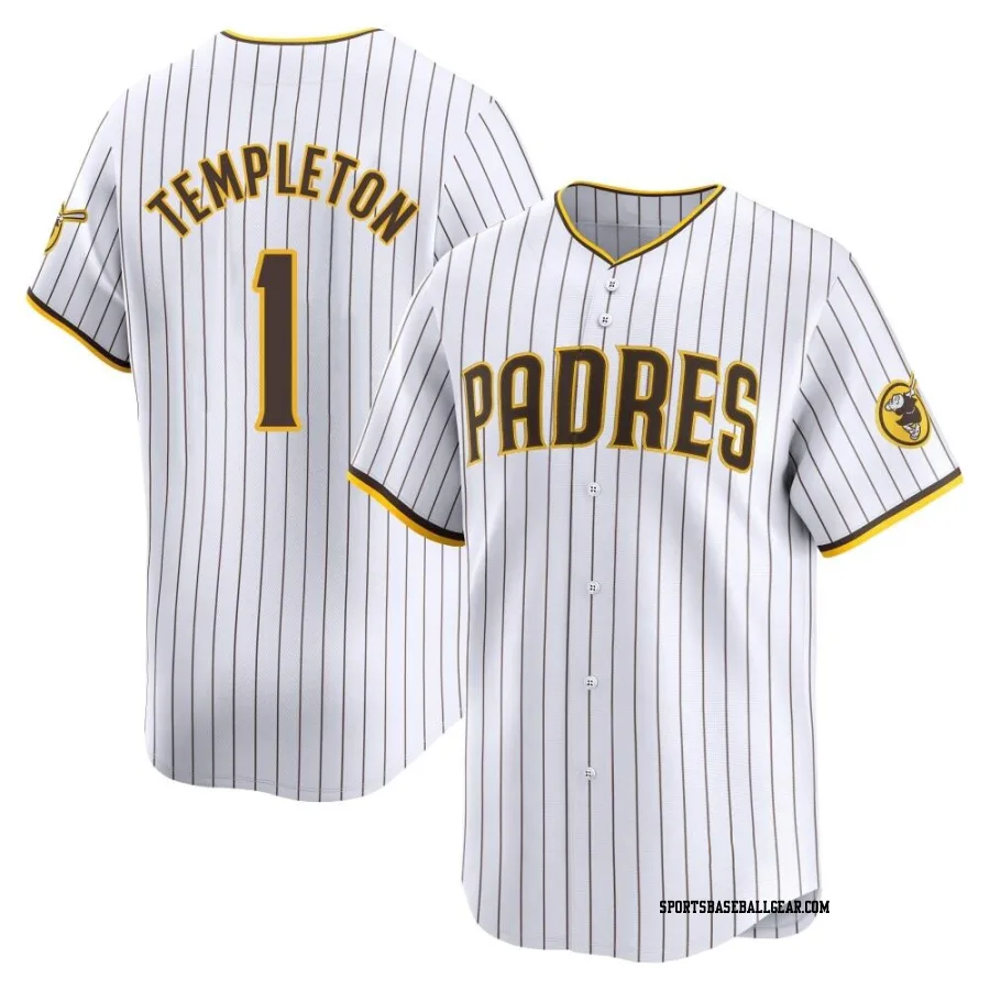 Garry Templeton Youth San Diego Padres White Limited Home Jersey