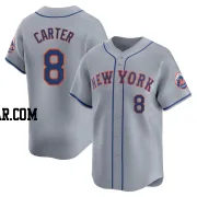 Gary Carter Men's New York Mets Gray Limited Away Jersey