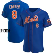 Gary Carter Men's New York Mets Royal Authentic Alternate Jersey