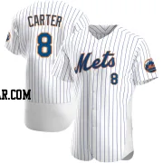 Gary Carter Men's New York Mets White Authentic Home Jersey