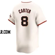 Gary Carter Men's San Francisco Giants Cream Elite Home Jersey