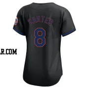 Gary Carter Women's New York Mets Black Limited Alternate Jersey