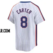 Gary Carter Youth New York Mets White Limited Cooperstown Collection Jersey