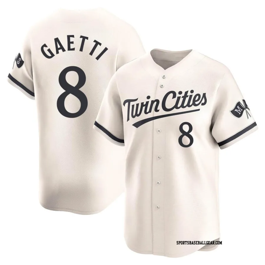 Gary Gaetti Men's Minnesota Twins Cream Limited Alternate Jersey