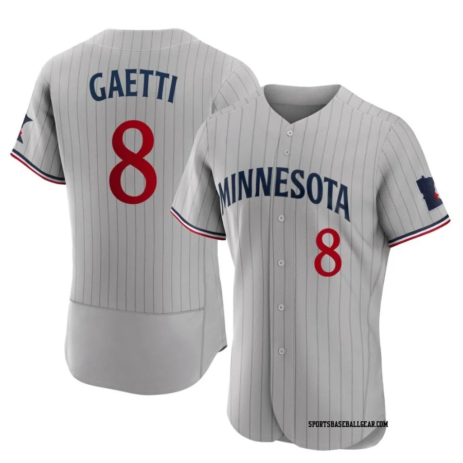 Gary Gaetti Men's Minnesota Twins Gray Authentic Road Jersey