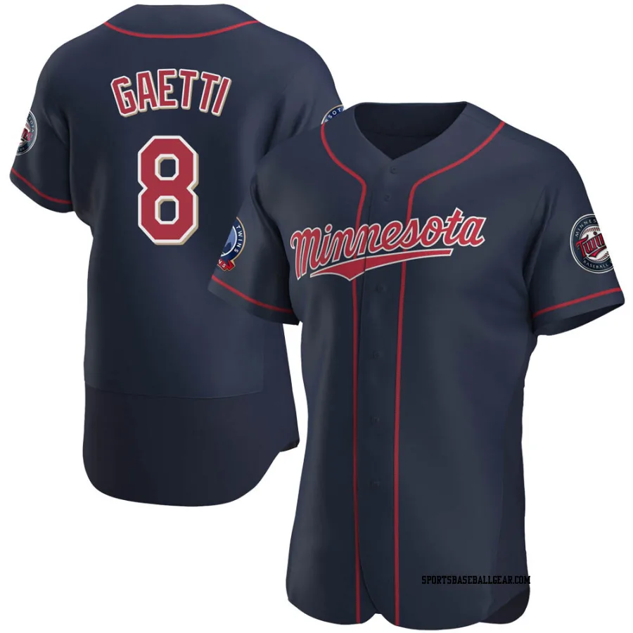 Gary Gaetti Men's Minnesota Twins Navy Authentic Alternate 60th Season Jersey