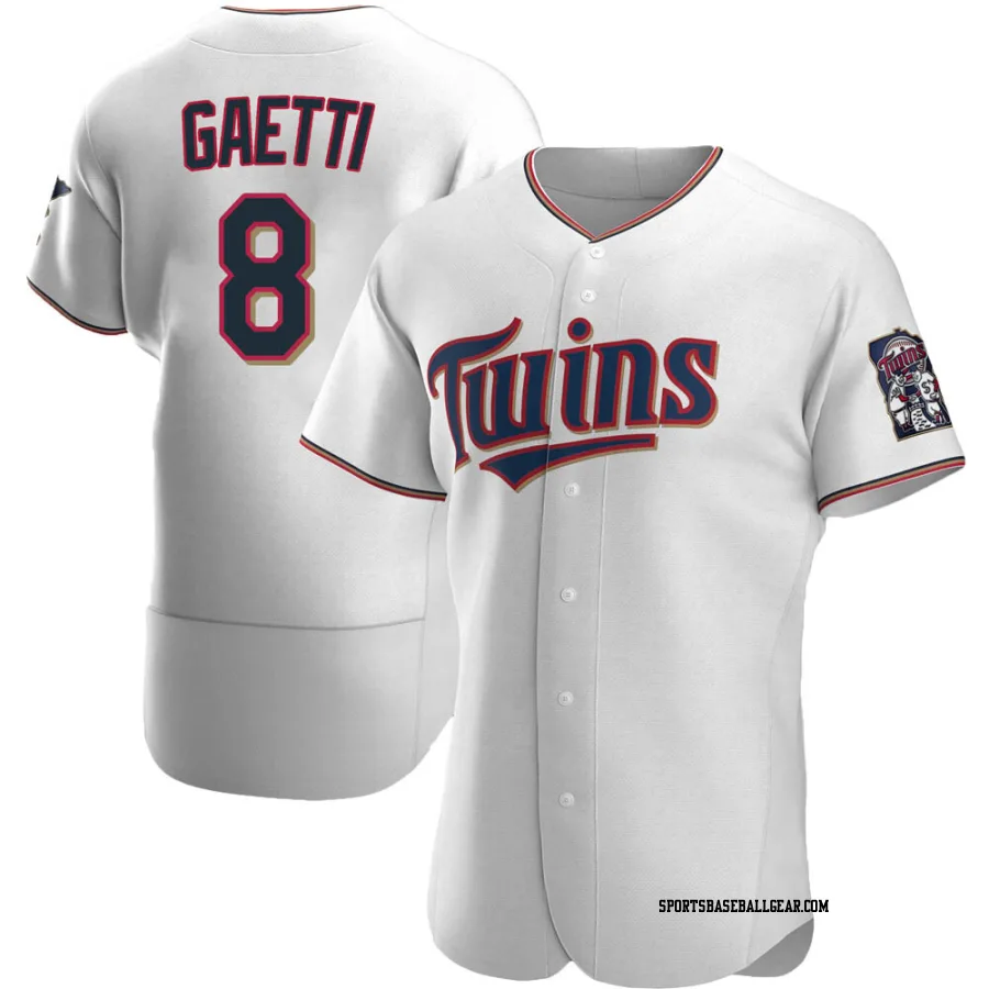 Gary Gaetti Men's Minnesota Twins White Authentic Home Jersey