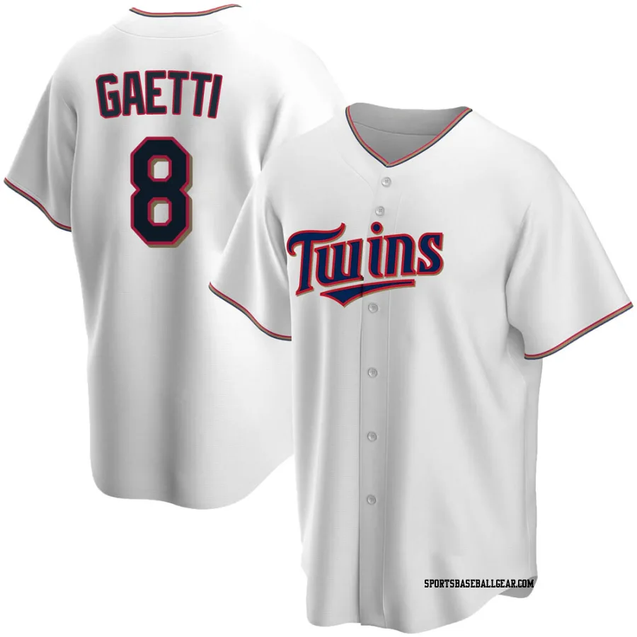 Gary Gaetti Youth Minnesota Twins White Replica Home Jersey