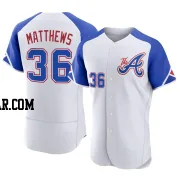 Gary Matthews Men's Atlanta Braves White Authentic 2023 City Connect Jersey