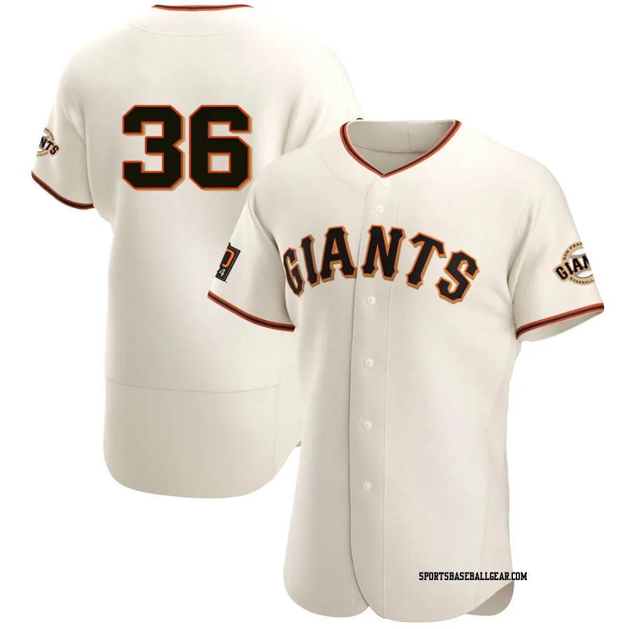 Gary Matthews Men's San Francisco Giants Cream Authentic Home Jersey