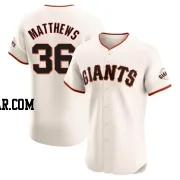 Gary Matthews Men's San Francisco Giants Cream Elite Home Jersey