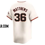 Gary Matthews Men's San Francisco Giants Cream Elite Home Jersey