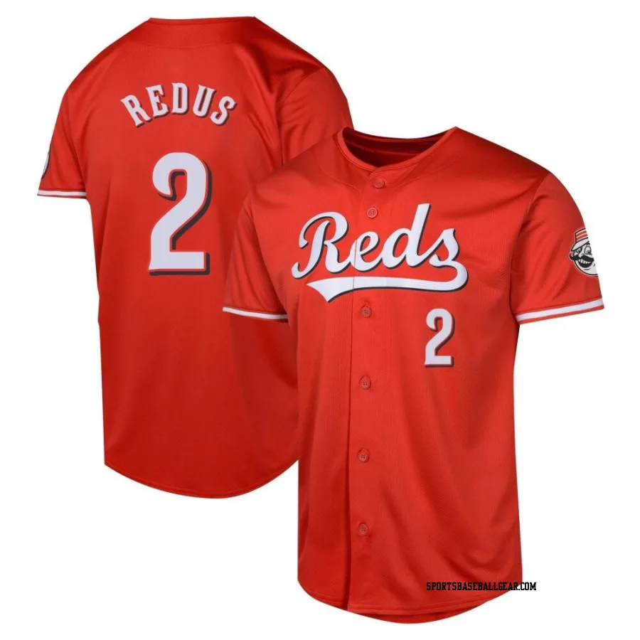 Gary Redus Men's Cincinnati Reds Red Limited Alternate Jersey