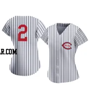 Gary Redus Women's Cincinnati Reds White Replica 2022 Field Of Dreams Jersey