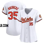 Gary Roenicke Women's Baltimore Orioles White Limited Home Jersey