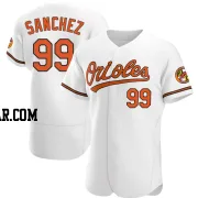 Gary Sanchez Men's Baltimore Orioles White Authentic Home Jersey