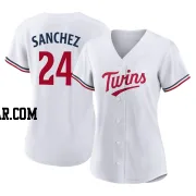 Gary Sanchez Women's Minnesota Twins White Authentic Home Jersey