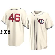 Gavin Hollowell Men's Chicago Cubs Cream Replica 2022 Field Of Dreams Jersey