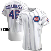 Gavin Hollowell Men's Chicago Cubs White Authentic Home Jersey