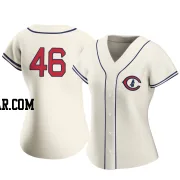 Gavin Hollowell Women's Chicago Cubs Cream Authentic 2022 Field Of Dreams Jersey