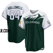 Gavin Hollowell Youth Colorado Rockies Green Replica 2022 City Connect Jersey