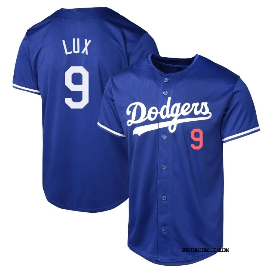 Gavin Lux Men's Los Angeles Dodgers Royal Limited Alternate Jersey