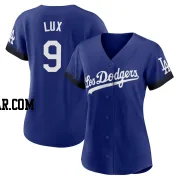 Gavin Lux Women's Los Angeles Dodgers Royal Authentic 2021 City Connect Jersey