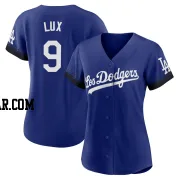 Gavin Lux Women's Los Angeles Dodgers Royal Replica 2021 City Connect Jersey