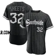 Gavin Sheets Men's Chicago White Sox Black Authentic 2021 City Connect Jersey