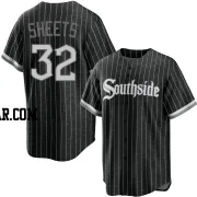 Gavin Sheets Men's Chicago White Sox Black Replica 2021 City Connect Jersey