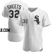 Gavin Sheets Men's Chicago White Sox White Authentic Home Jersey